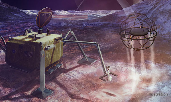 NASA Developing 'Steam-powered Robot' to Explore Europa