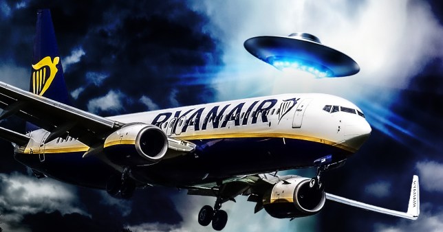 Ryanair Plane Flew 'within Twenty Metres of a UFO'