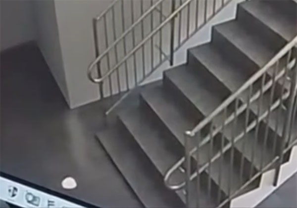 Security Camera Films Ghost Child at Russian School?