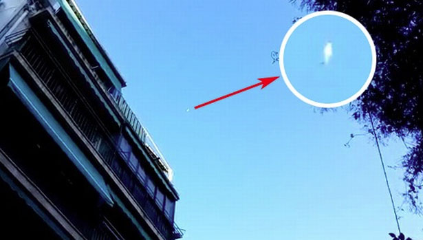 Angel-Shaped 'UFO' Spotted Floating Above Spanish Holiday Town