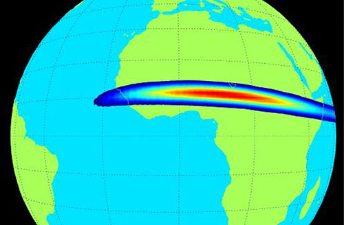 Space Weather Creates Electrical 'Bermuda Triangles'