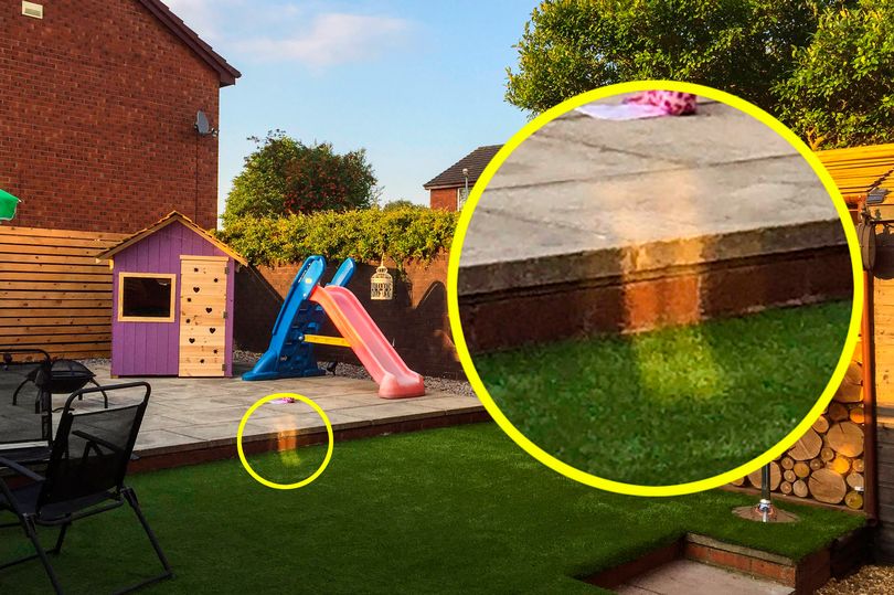 Mother Takes Haunting Photo of 'Child's Ghost' in Her Garden